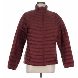 32 Degrees Women's Maroon Puffer Jacket